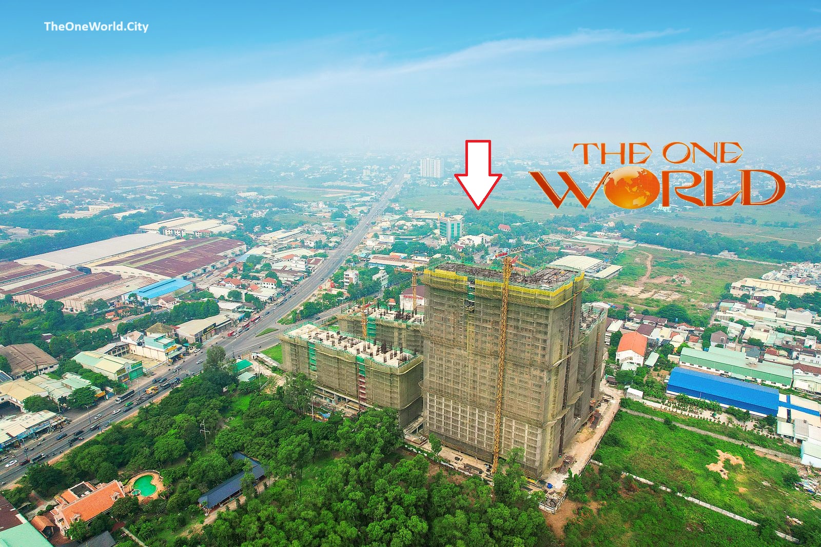 Vị trí dự án One Era Kinera Thuận An Bình Dương - Kim Oanh Group kimoanhreal.com.vn