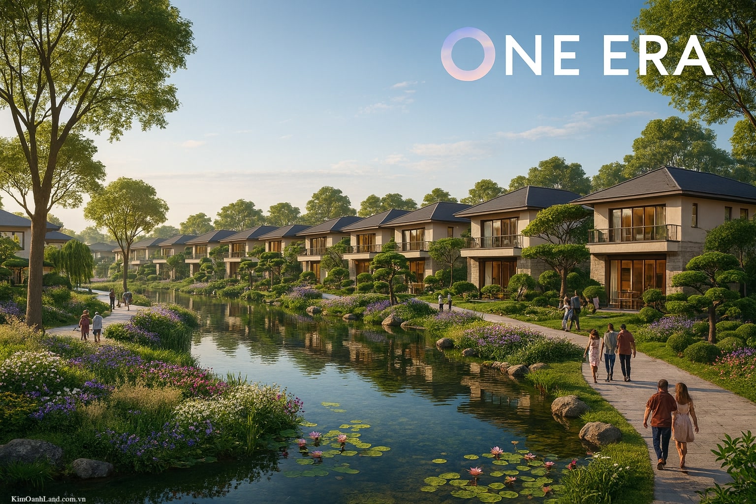 thiết kế mẫu nhà Biệt thự One Era Villas Kinera